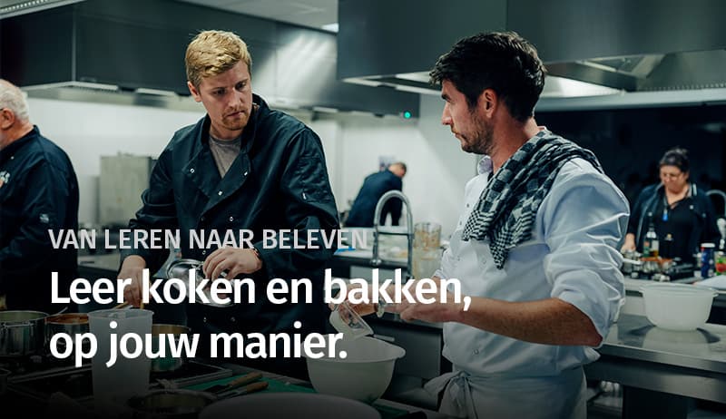 Leer koken en bakken, op jouw manier